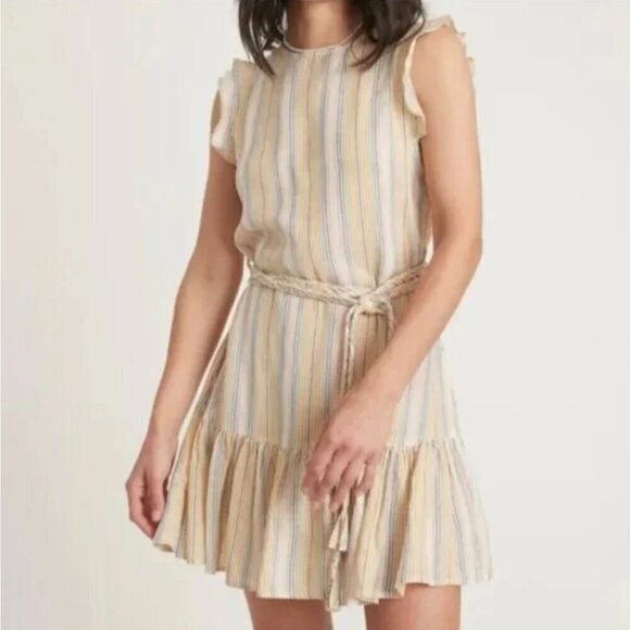Marine Layer Laney Mini Dress Beachy Stripe  NWT S - Picture 1 of 7